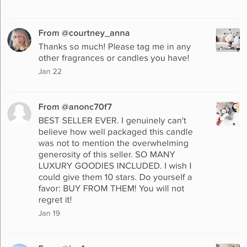 Meet your Seller~Buyer Reviews